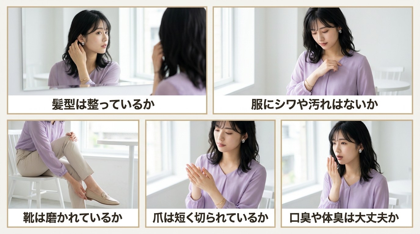 清潔感がない男性は誘い方以前に断られる