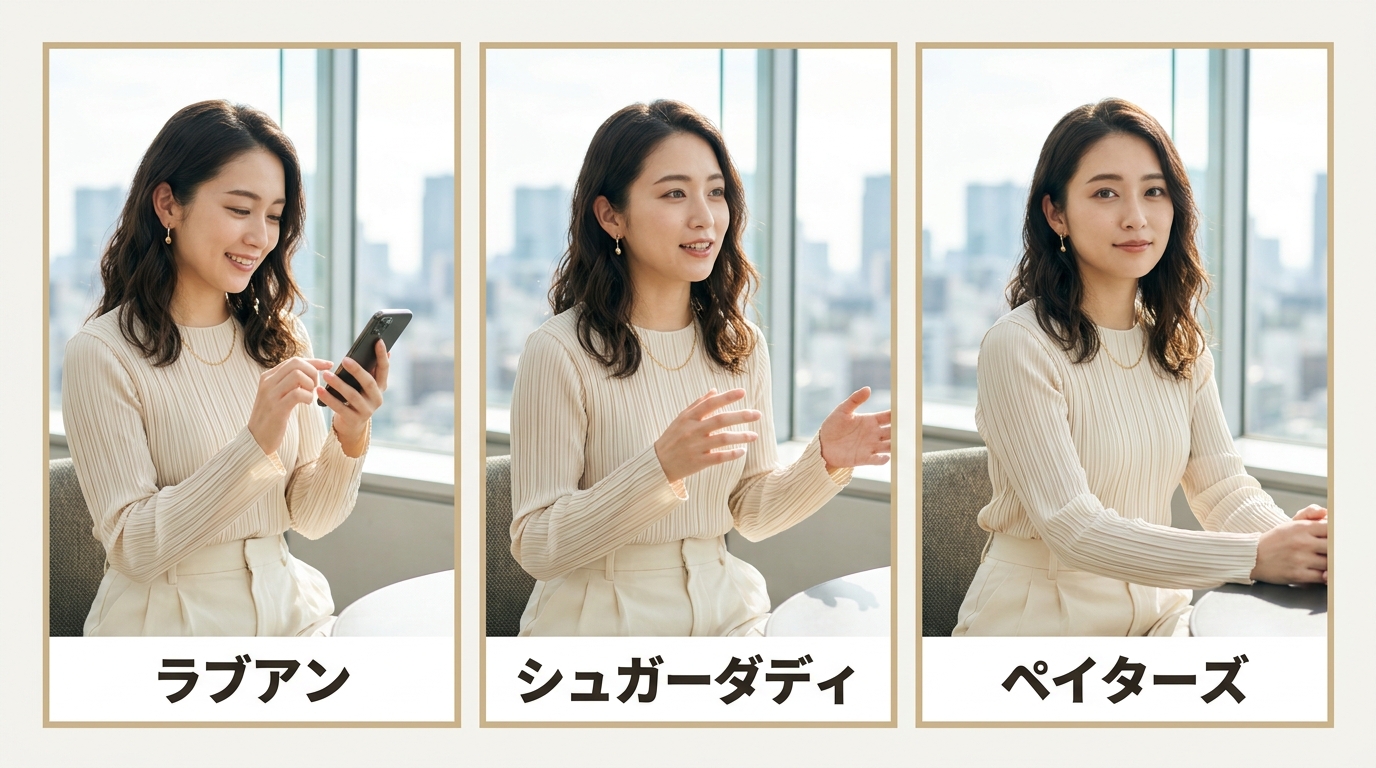 男性有料のパパ活アプリを選ぶ理由