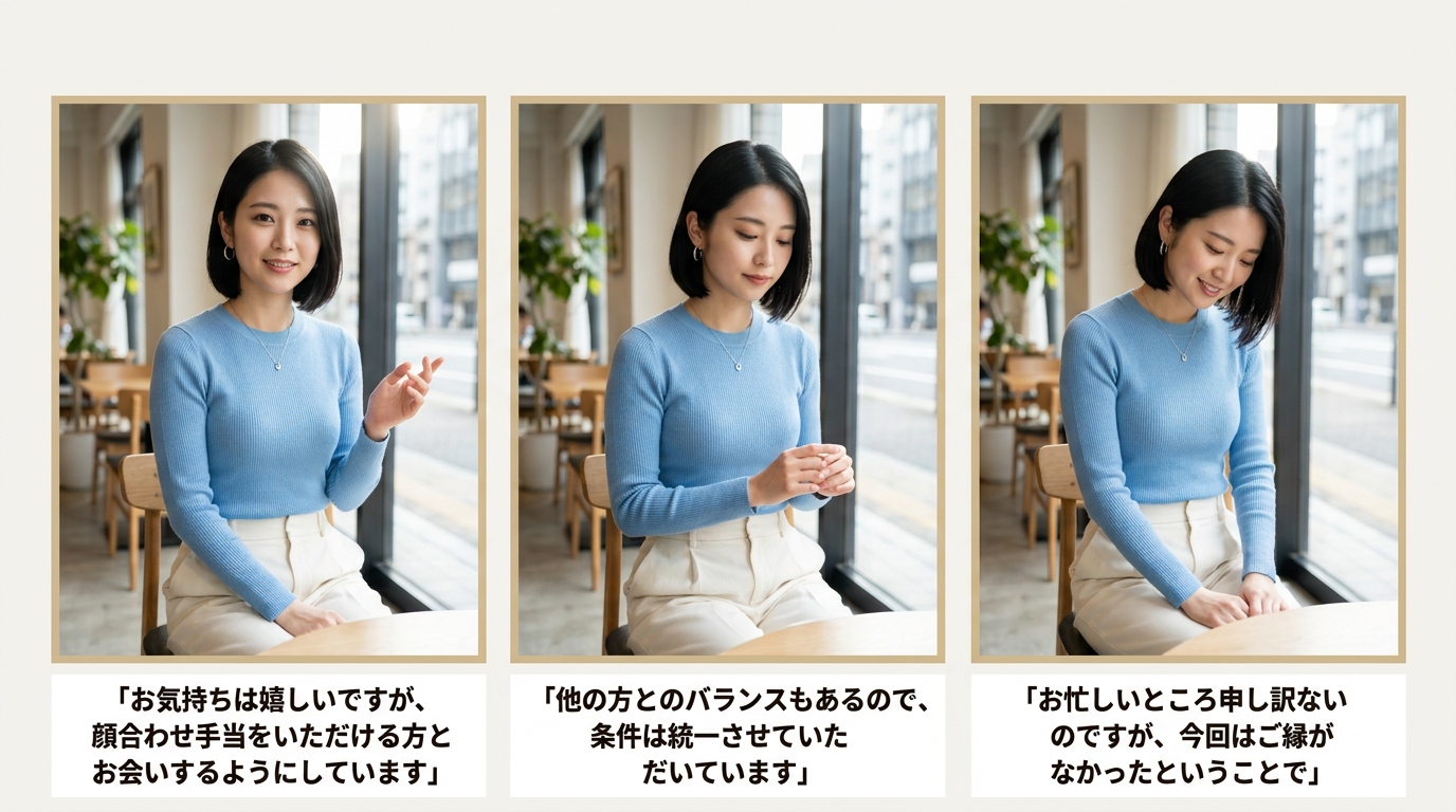 その場で角を立てずに断る返答テンプレート