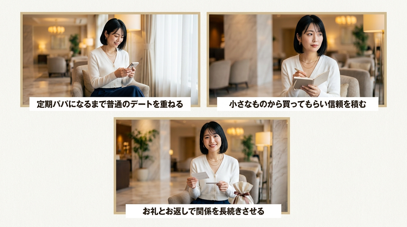 買い物パパを育てる3ステップ