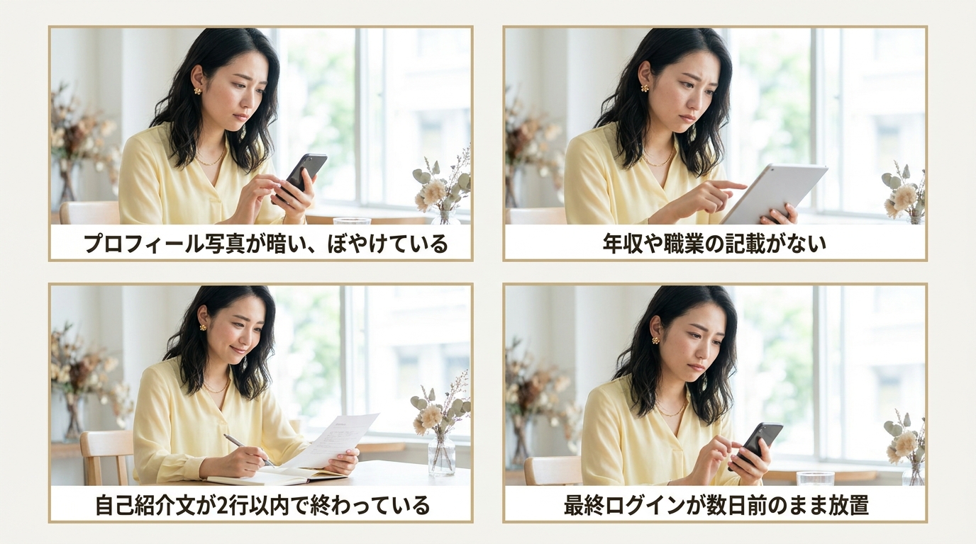 男女比が有利でもマッチングしない理由
